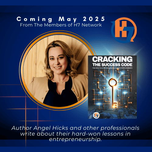 Discovering Authenticity: Angel Hicks in H7 Anthology 1 Angel Hicks rises as a beacon of authenticity and empowerment. As a contributor to the H7 Network's Anthology, "Cracking the Success Code: The Best Business Lesson I Ever Learned."