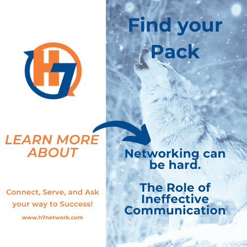 Networking can be hard: The Role of Ineffective Communication 1 In this third installment of our “Why Am I Not Getting Referrals?” series, we're diving into one of the critical challenges entrepreneurs face: ineffective communication. Building a business on referrals, word-of-mouth, and introductions requires not only preparedness (which we discussed in the previous post also known as Challenge #1) but also mastering the art of effective communication and Building Relationships more productively.