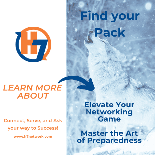 Elevate Your Networking Game: Master the Art of Preparedness 1 Top 3 Best Practices in networking and word-of-mouth marketing by Clay Hicks, CEO and Founder of H7 Network. If you joined us for our first series, “Why Am I Not Getting Referrals?” you are already aware of the hurdles many professionals face in building their business through networking. Today, we delve into Challenge One: Lack of Preparedness with the solution of the Art of Preparedness, and explore how to overcome these challenges forever with the Elevate your Networking Game series.